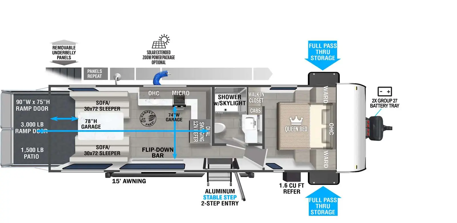 265RTK Floorplan Image